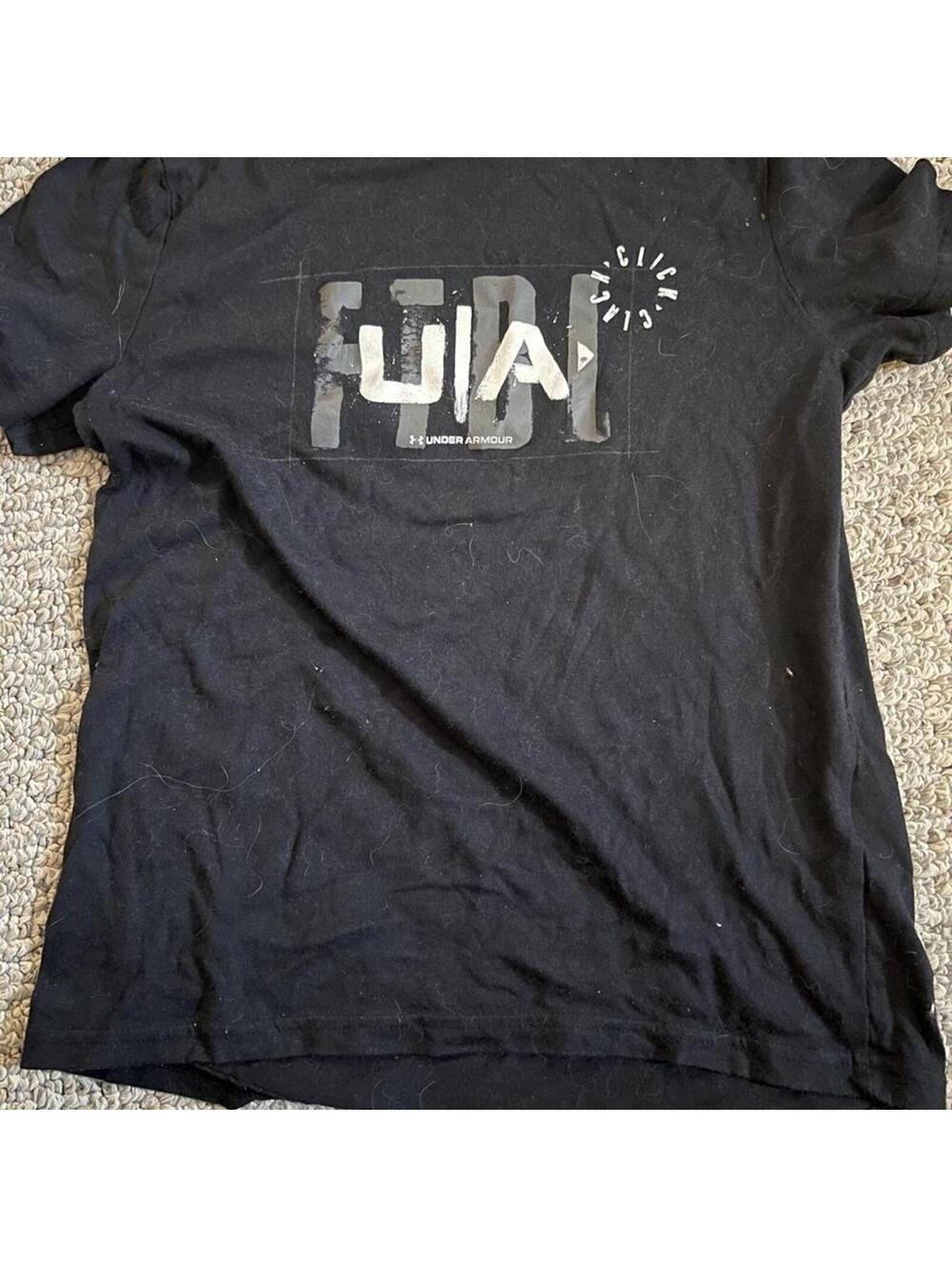 Under Armour Kid's Black Tshirt